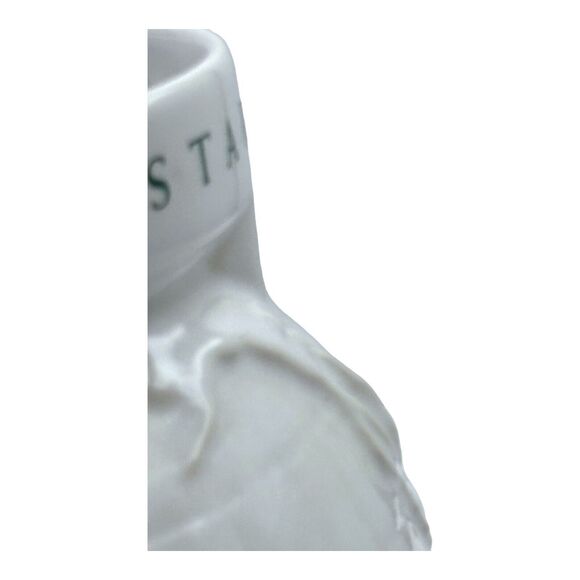 Vintage 1997 Starbucks Mug AROUND THE WORLD Embossed Ceramic Globe Lid Travel - Picture 7 of 16